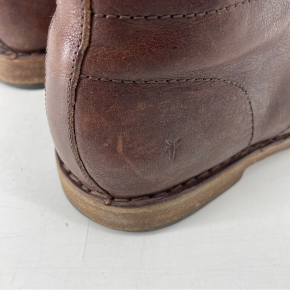 Frye Men’s Chukka Brown Leather Ankle Boots Shoes Size 9.5 main image 8